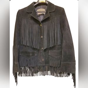 Vintage Lariat fringe coat
